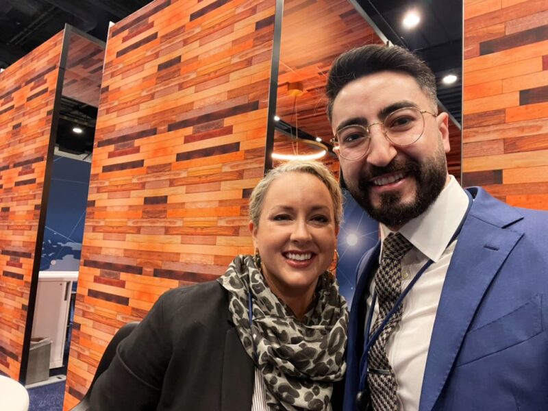 Houssein Safa: Had a fantastic time meeting Kate Lurain at ASCO24