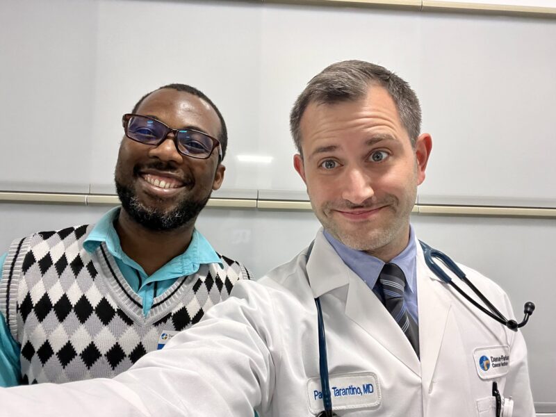 Paolo Tarantino: Great to welcome Dr. Abeid Athman for a fellowship at Dana-Farber’s Breast Oncology Center!