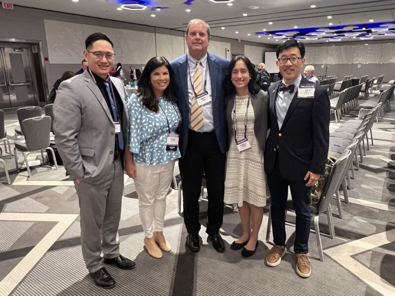 Ashley Love Sumrall: Part of the ASCO team closing out the day with our American Medical Association