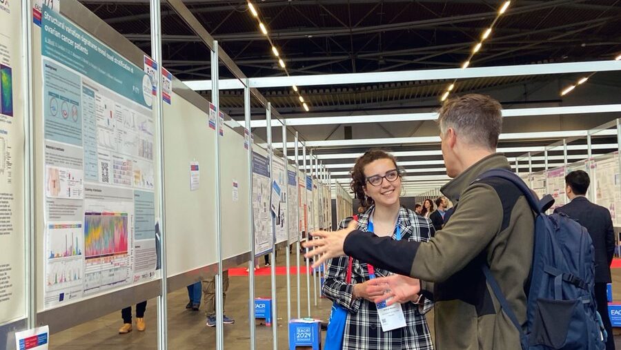 Daria Afenteva: Poster session is ongoing at EACR2024 in Rotterdam!