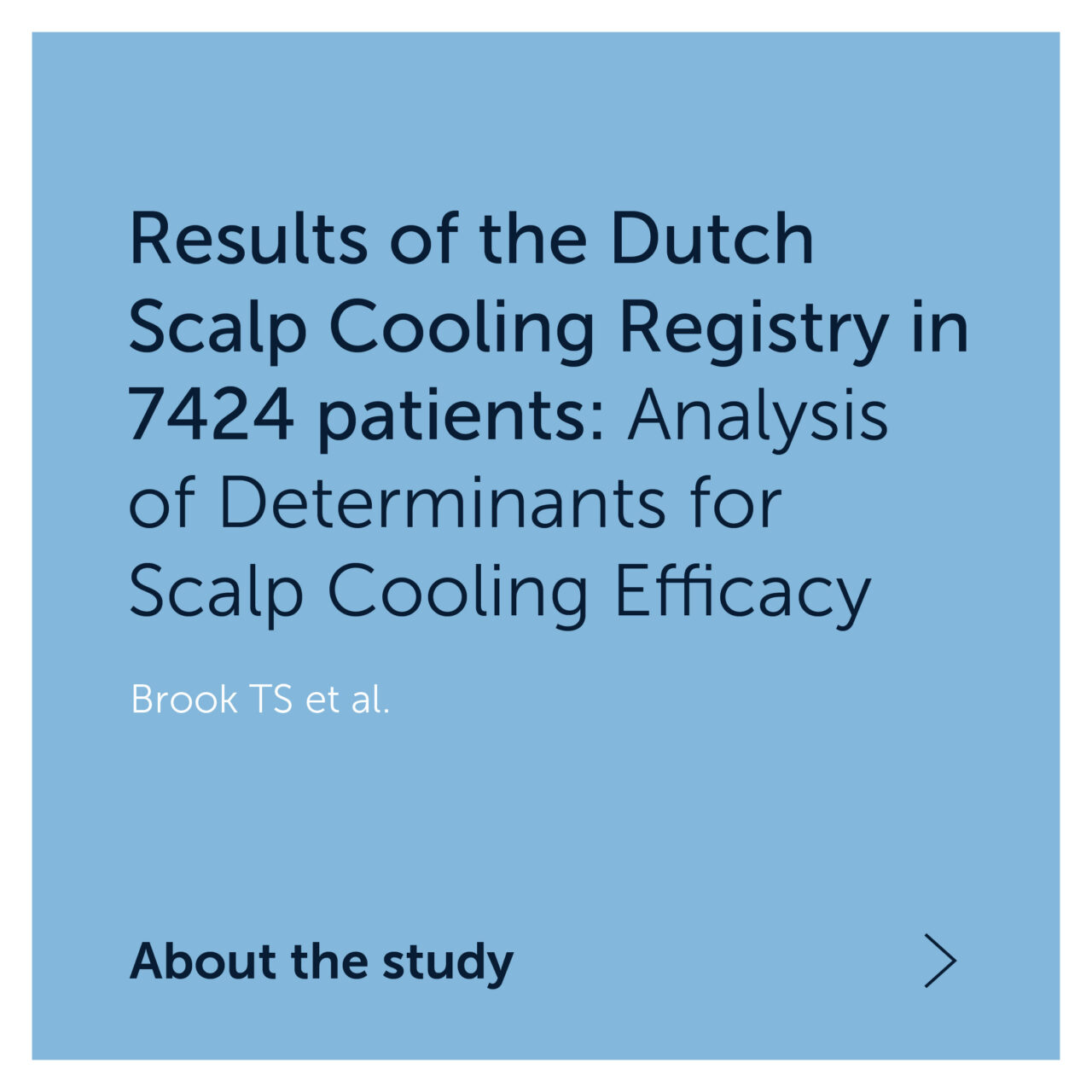 Rich Paxman – Fantastic work by all involved in the Dutch Scalp Cooling Registry