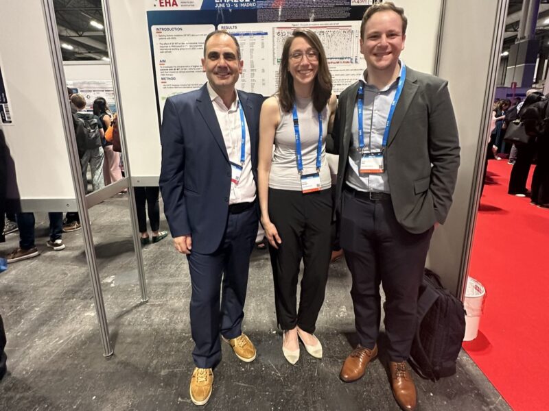 Amer Zeidan: Amazing work by our fellows, 6 posters at EHA2024