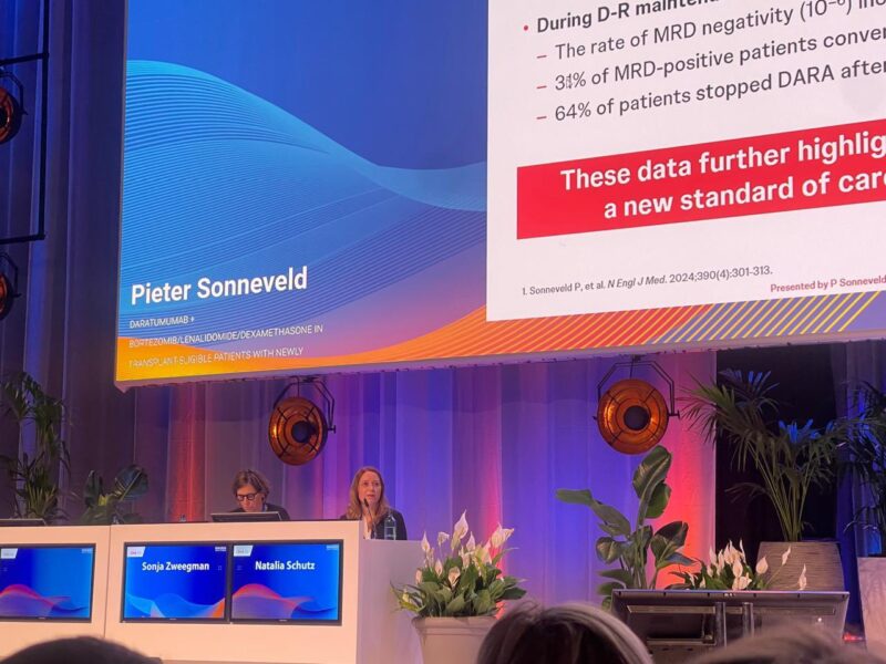 Natalia Schutz: Thanks EHA and the IMWG for the opportunity to moderate one of the oral sessions