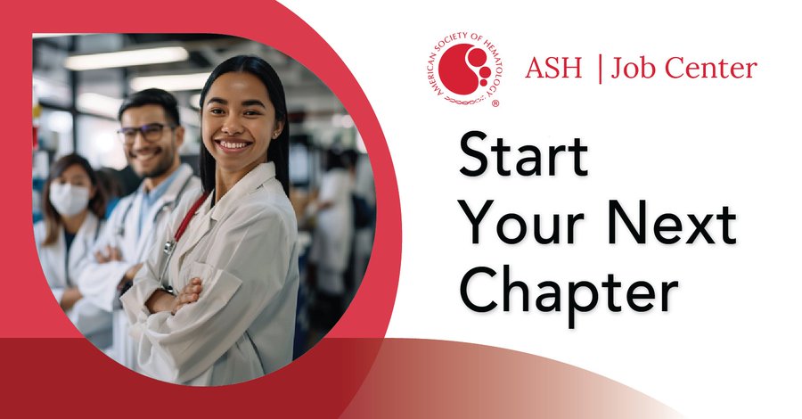 Take the next step on your career path with the ASH Job Center