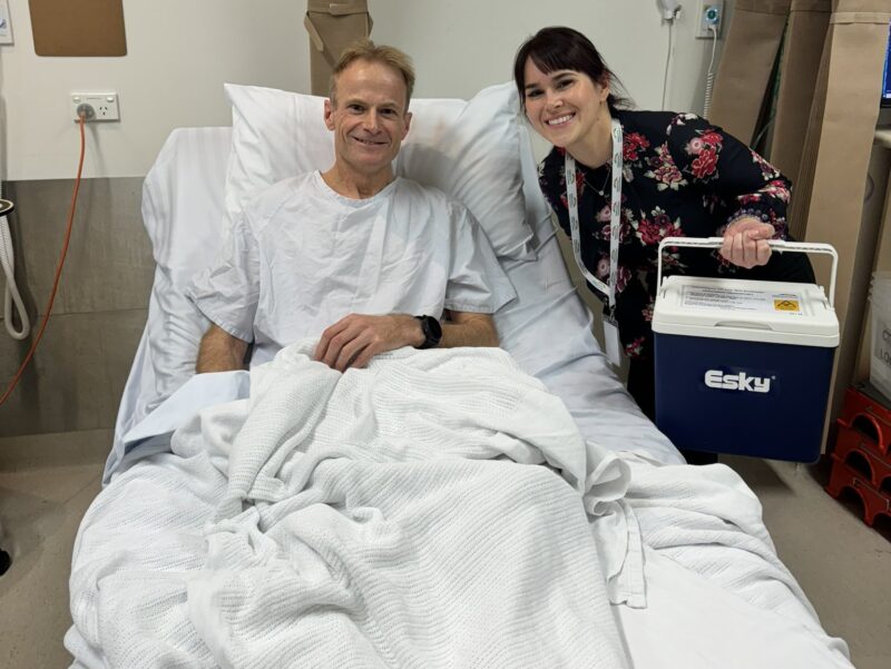 Richard Scolyer: A few weeks ago, I had another lumbar puncture