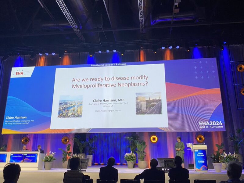 Elena Torre: EHA 2024 concluded with an outstanding presentation by Claire Harrison