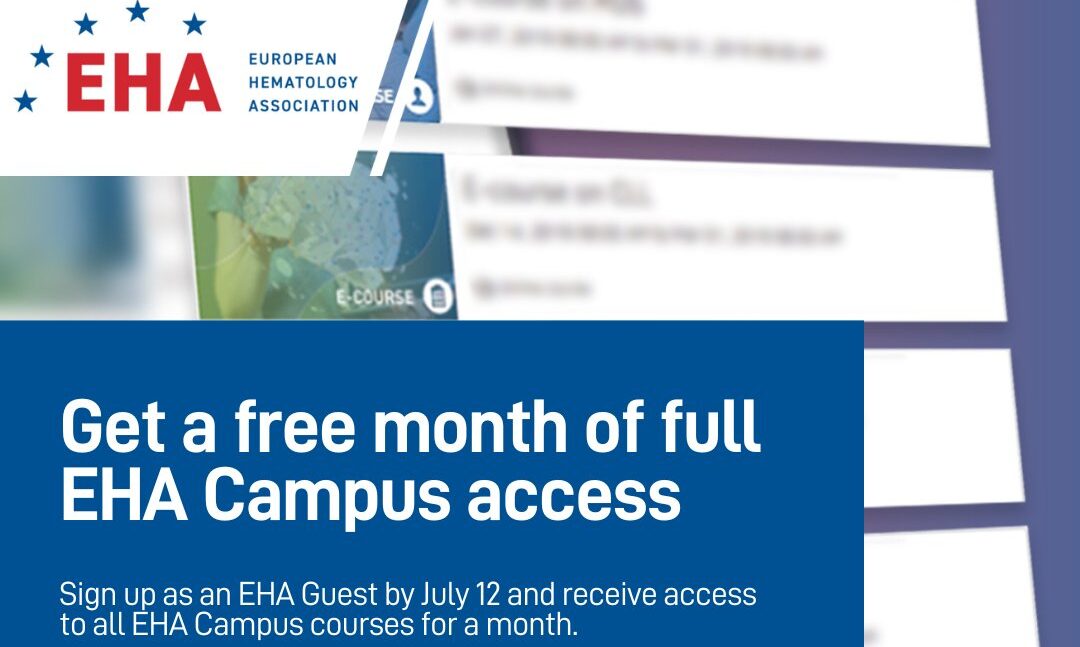 Unlock full access to the EHA Campus catalog – European Hematology Association