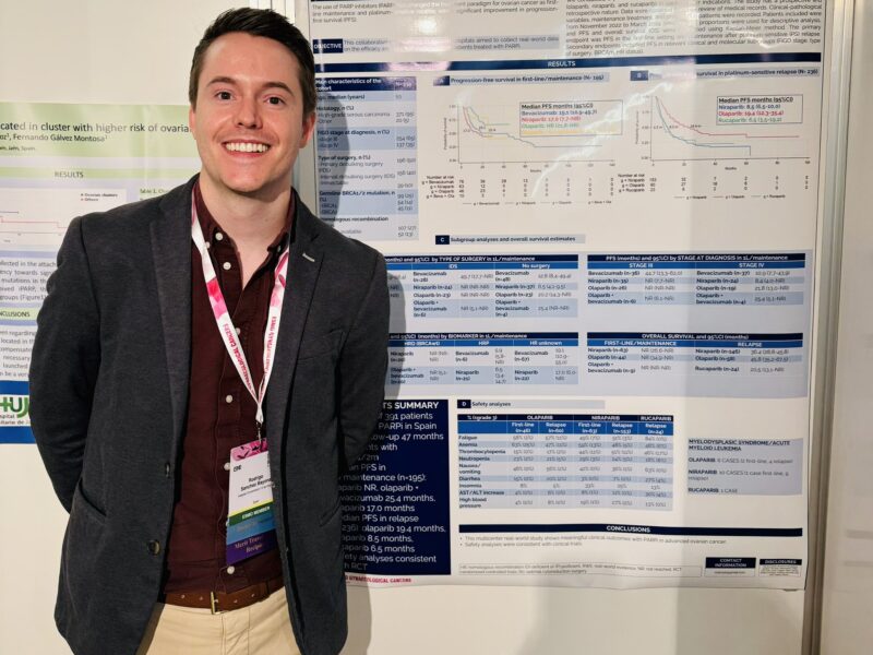 Rodrigo Sánchez-Bayona: RWE study of ovarian cancer patients treated with PARP inhibitors at ESMO Gynaecological Cancers Congress 2024