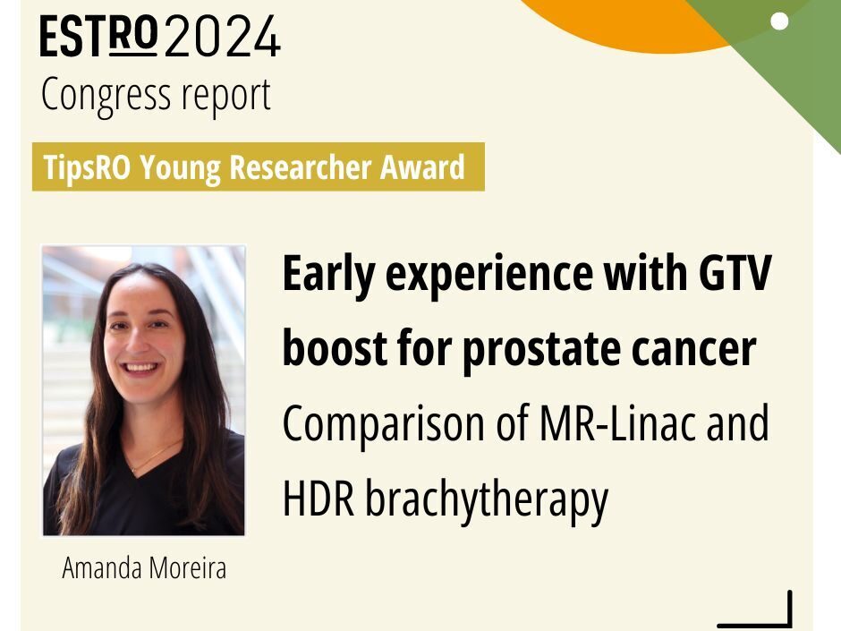 TipsRO Young Researcher Award at ESTRO24 – European Society for Radiotherapy and Oncology