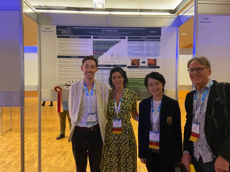 Peter de Gooyer awarded as the best poster presenter in rectal cancer at ESMOGI24