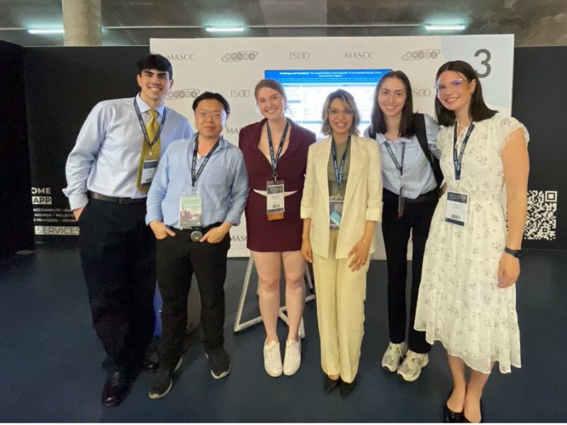 Muna Al-Khaifi: Five oral and poster presentations by my research team and students at MASCC24