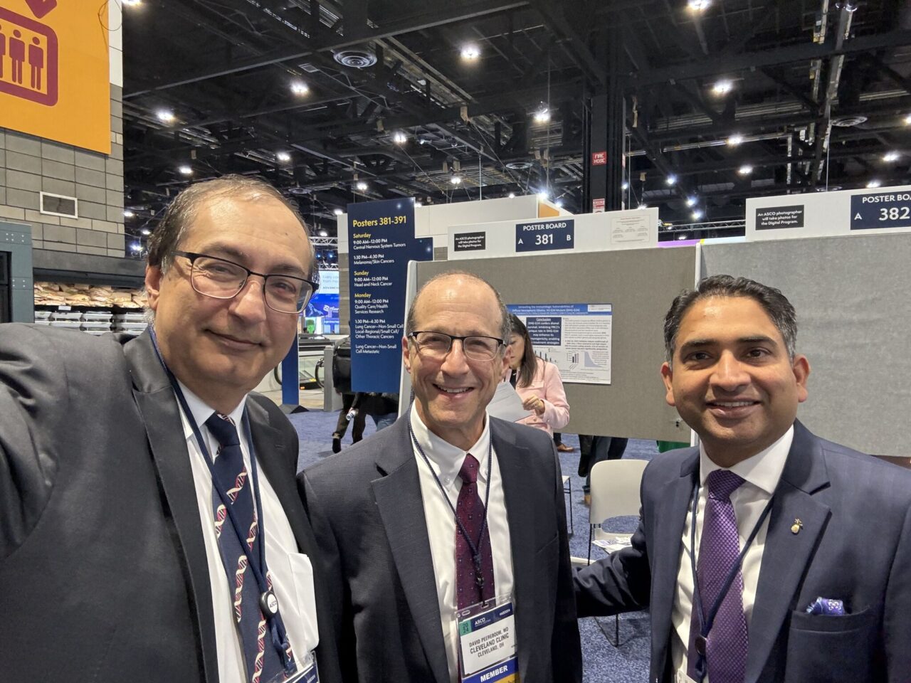 Wafik El-Deiry: Good turnout by colleagues to the CNS Tumors session at ASCO24