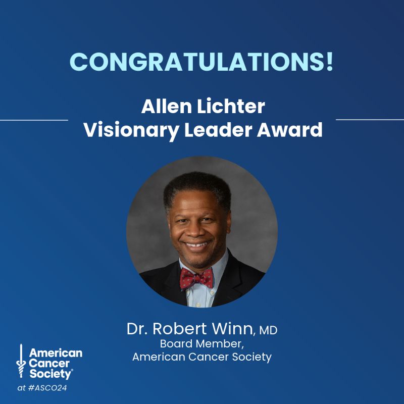 Rob Winn has been awarded with The Allen Lichter Visionary Leader Award – American Cancer Society