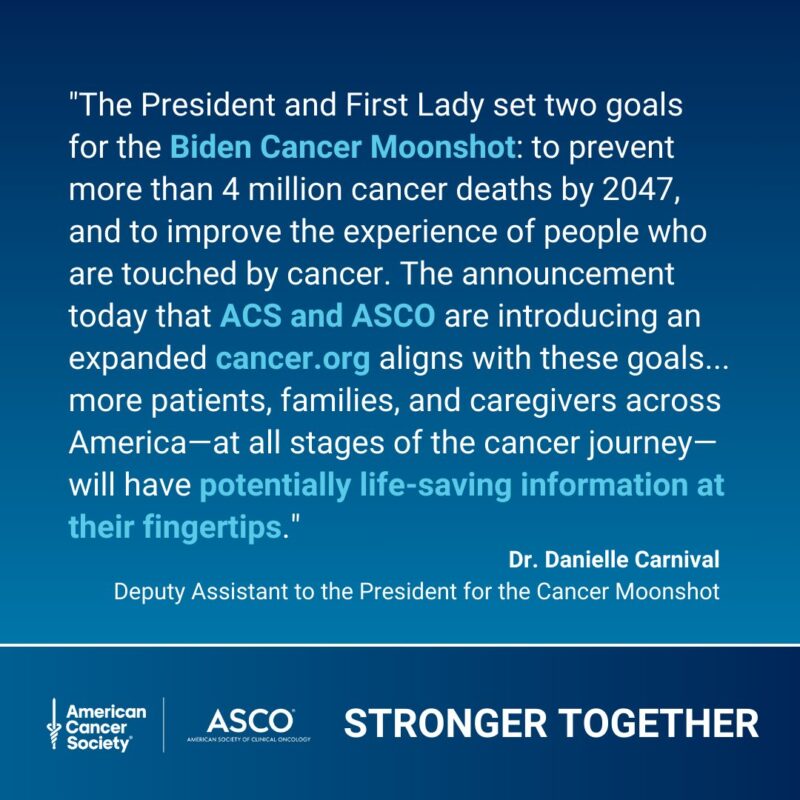 Matt Sagan: President Biden and Jill Biden set two clear goals for the Biden Cancer Moonshot initiative