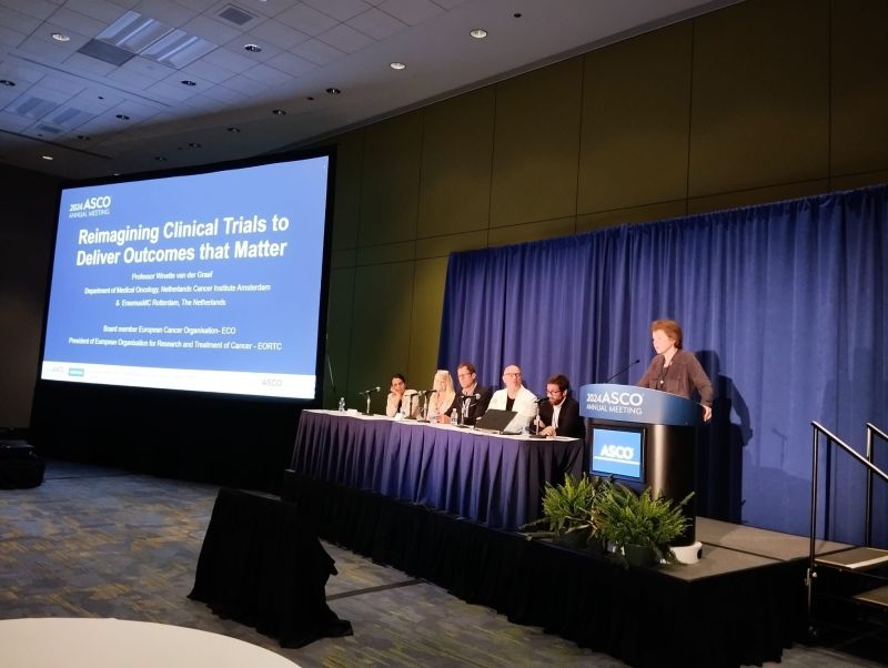 Winette van der Graaf shares key insights on advancing truly patient-centred clinical trials at ASCO24 – EORTC