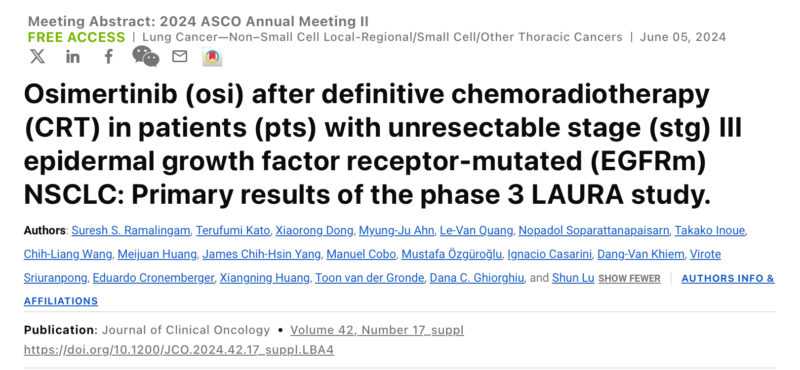 Vijith Shetty: Osimertinib Could Alter SOC for Stage III EGFR+ NSCLC