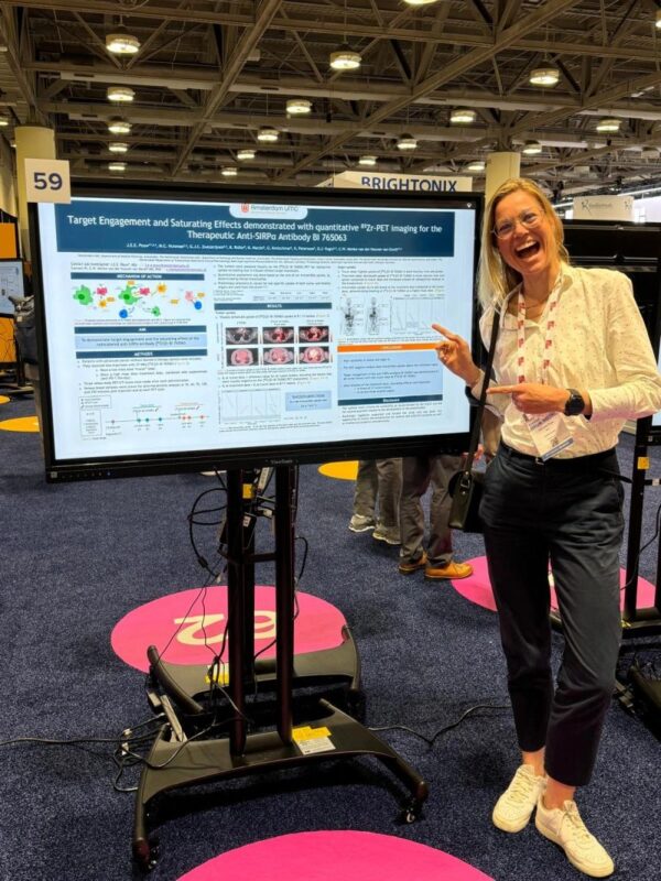 Hanneke Pouw: Tomorrow I’ll present our work in an oral presentation at the SNMMI24 in Toronto!
