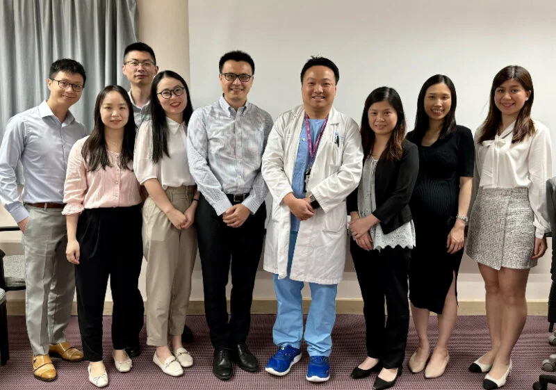 Herbert Loong: Welcoming Boehringer Ingelheim’s Clinical Operations Managment Team for a brief visit at our CUHK Medicine Department of Clinical Oncology