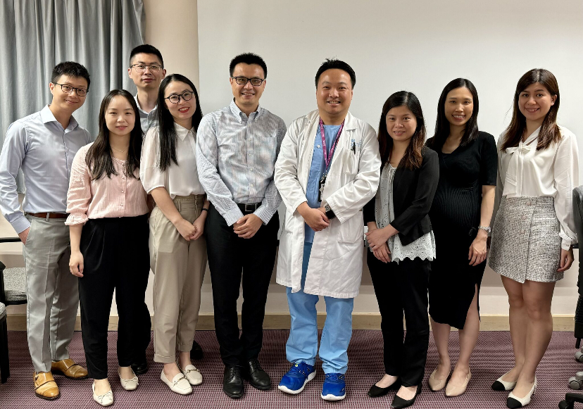 Herbert Loong: Welcoming Boehringer Ingelheim’s Clinical Operations Managment Team for a brief visit at our CUHK Medicine Department of Clinical Oncology