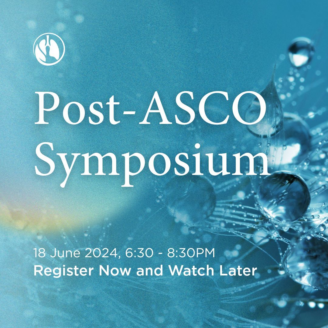 Post-ASCO is happening and it’s not too late to register – Thoracic Oncology of Australasia