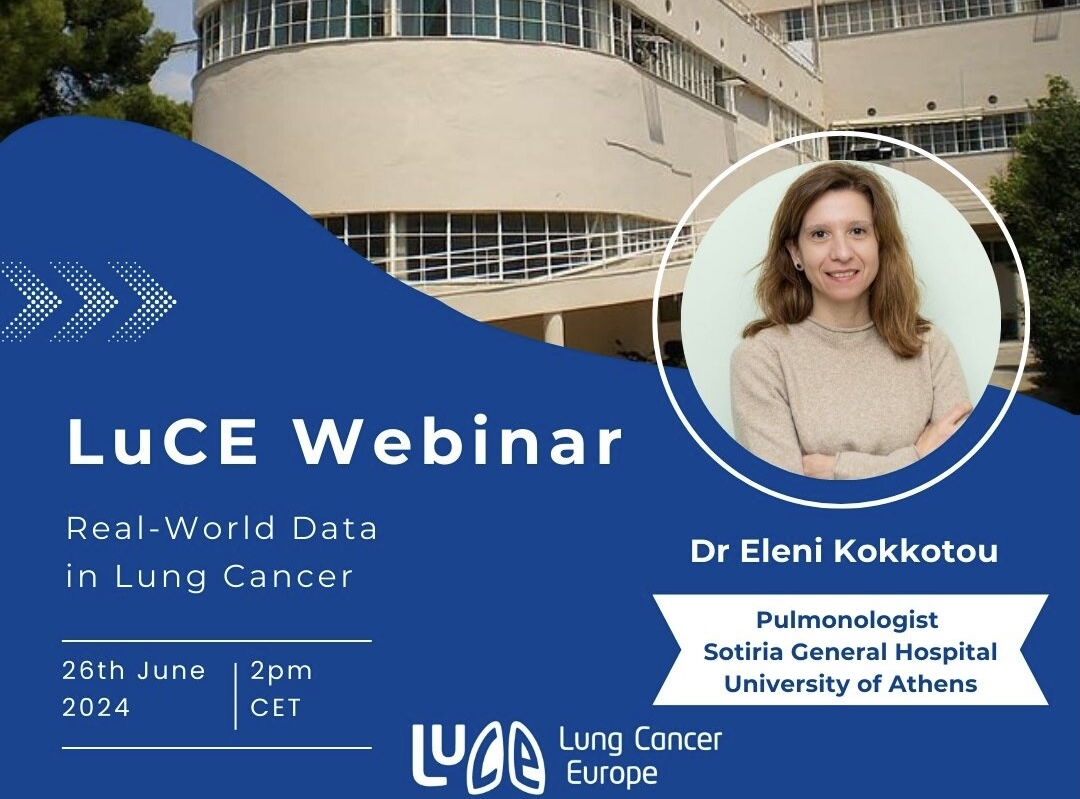 LuCE webinar ‘Real-World Data in Lung Cancer’ on June 26 – Lung Cancer Europe