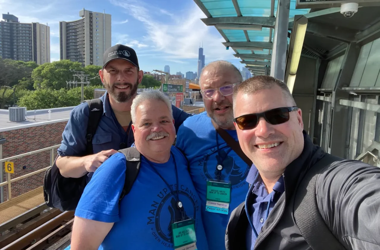 Michael Holtz: 5 days in Chicago for ASCO24 representing Man Up to Cancer