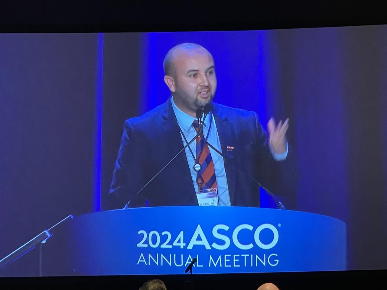 Khalid El Bairi: My first oral lecture at the Annual Meeting of the ASCO