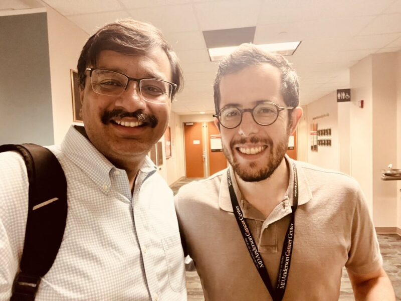Nitin Jain: Last day for Dr Alex Bataller as Leukemia fellow
