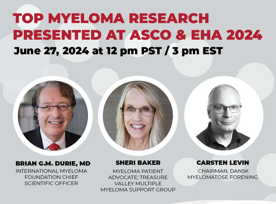 Summary of the top myeloma research presented at ASCO and EHA 2024 – IMF