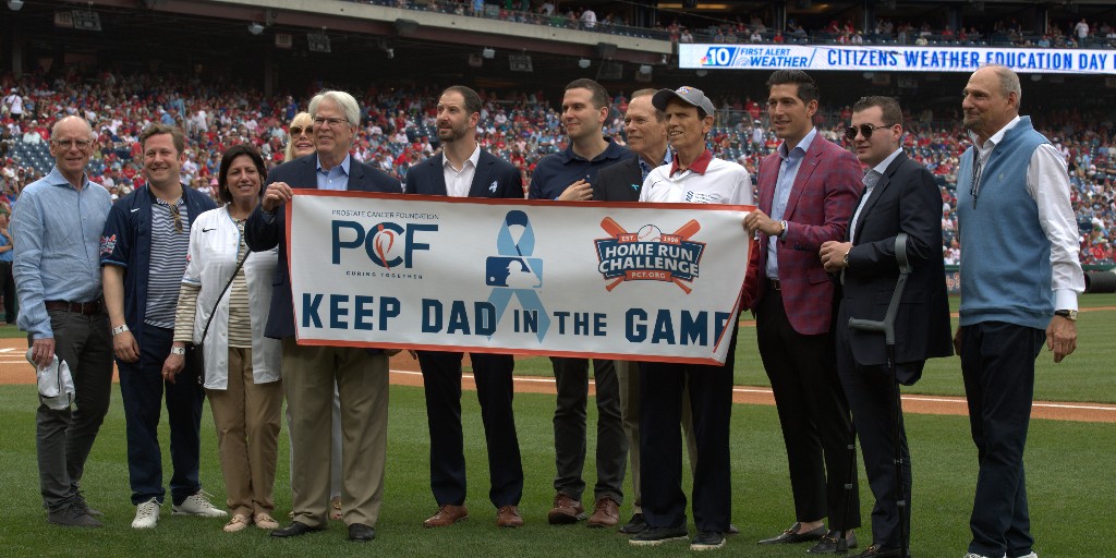 Bill Dahut joined the 29th season of the Home Run Challenge – Prostate Cancer Foundation