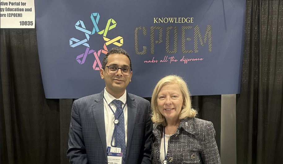 Vishwanath Sathyanarayanan: Extremely honored to have had Dr. Robin Zon visit our CPOEM Foundation