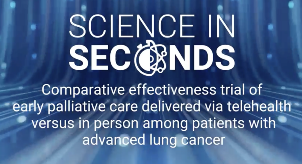 Telehealth is effective for delivering early palliative care in NSCLC patients – ASCO