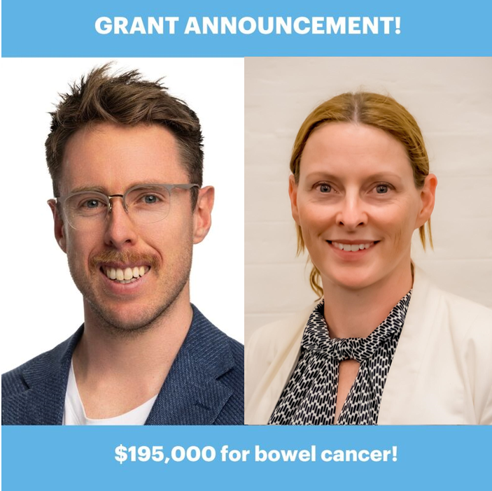 The Hospital Research Foundation Group – $195,000 GRANT announcement for bowel cancer research
