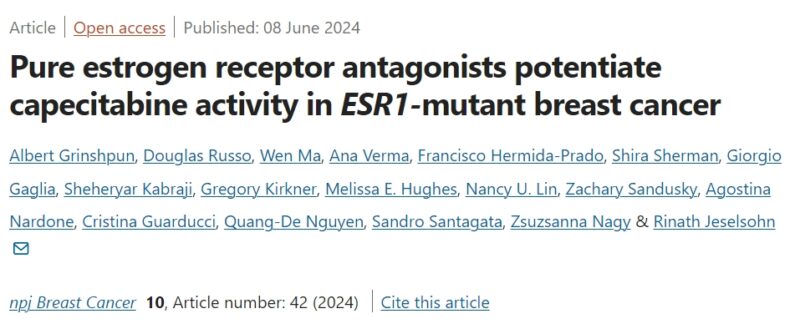 Albert Grinshpun: Combining chemo with SERD in TP53wt ESR1mut breast cancers