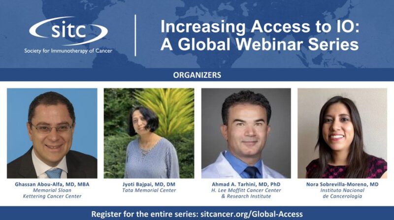 Society for Immunotherapy of Cancer has introduced free membership to many programs in developing economies