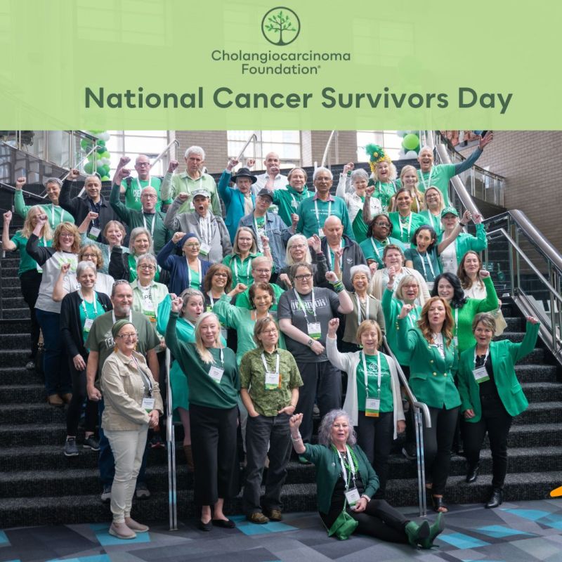 Stacie Lindsey: On National Cancer Survivors Day, we celebrate the incredible strength and resilience of those who have faced cholangiocarcinoma