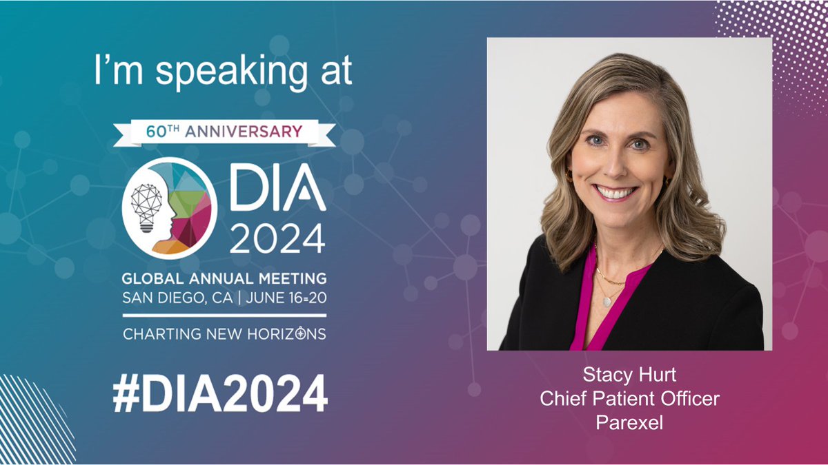 Stacy Hurt: Join us at DIA2024