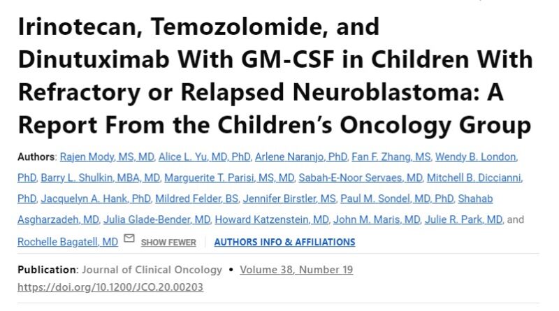 Ruzanna Papyan: Week 4 of the Global Access To Anti-GD2 Campaign