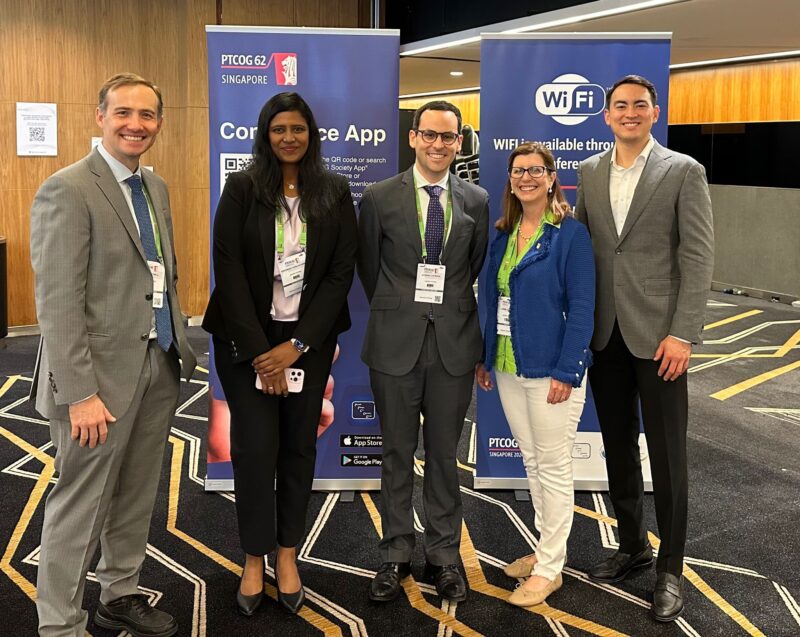 Alonso La Rosa: I had the opportunity to be part of three abstracts for the PTCOG Annual Meeting