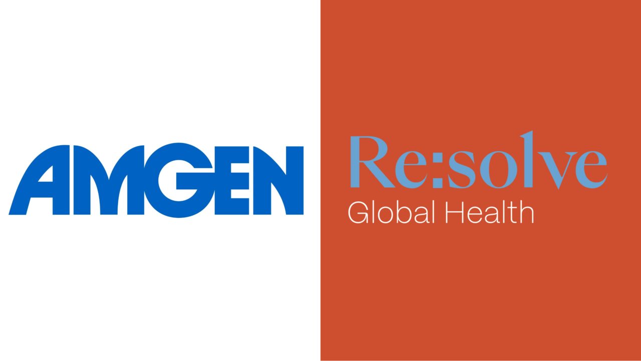 Sean Lybrand: Pleased to continue Amgen’s collaboration with Resolve Global Health