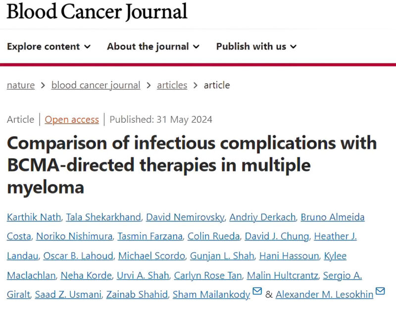 Myeloma Paper of the Day, June 3rd, suggested by Robert Orlowski