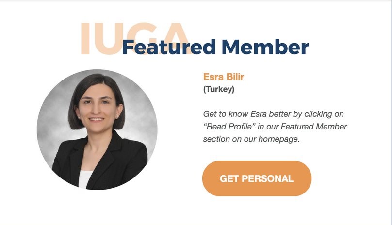 Esra Bilir: I am a proud member of IUGA Social Media Committee