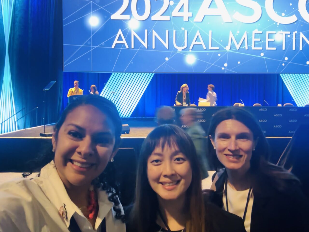 Jia Luo: Thankful for my smart and talented colleagues who gave brilliant talks at ASCO24