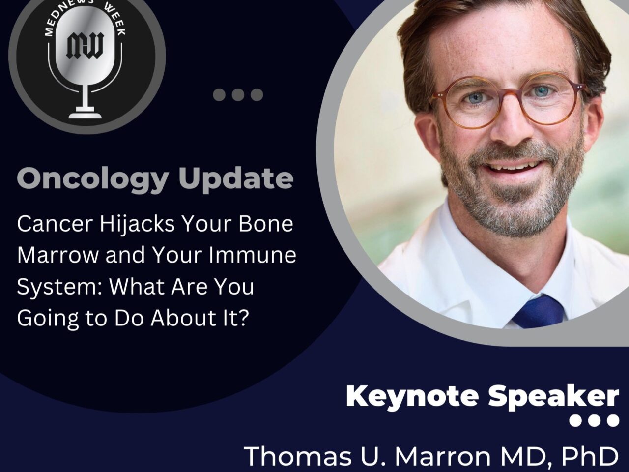 Rabab Hunaid: Dive deep into how cancer hijacks bone marrow and immune system with Tom Marron