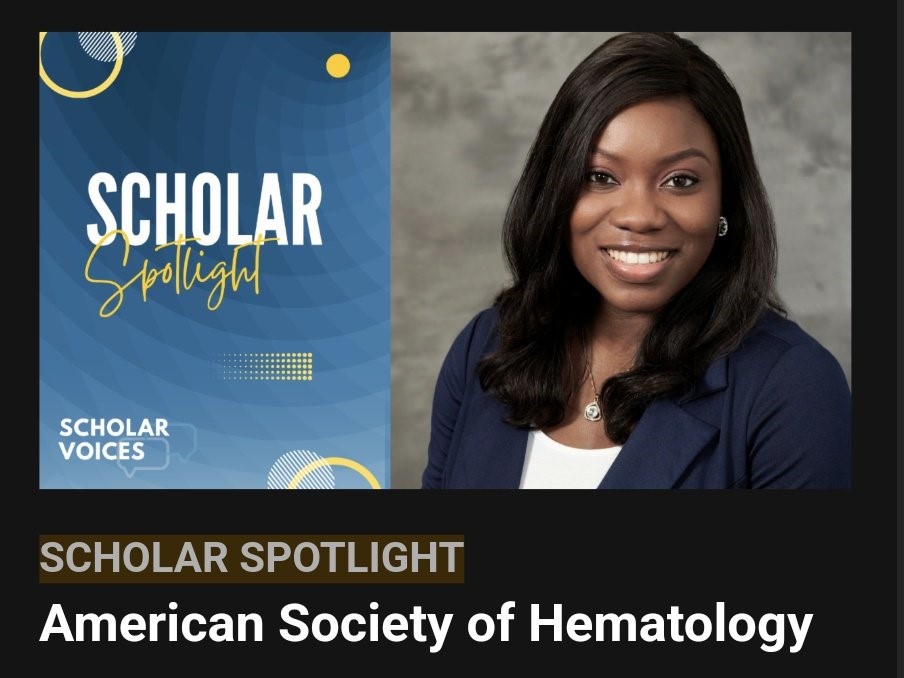 Judith Nwagbogu-Sokei: Excited to have been selected for the 2024 ASH Graduate Hematology Award