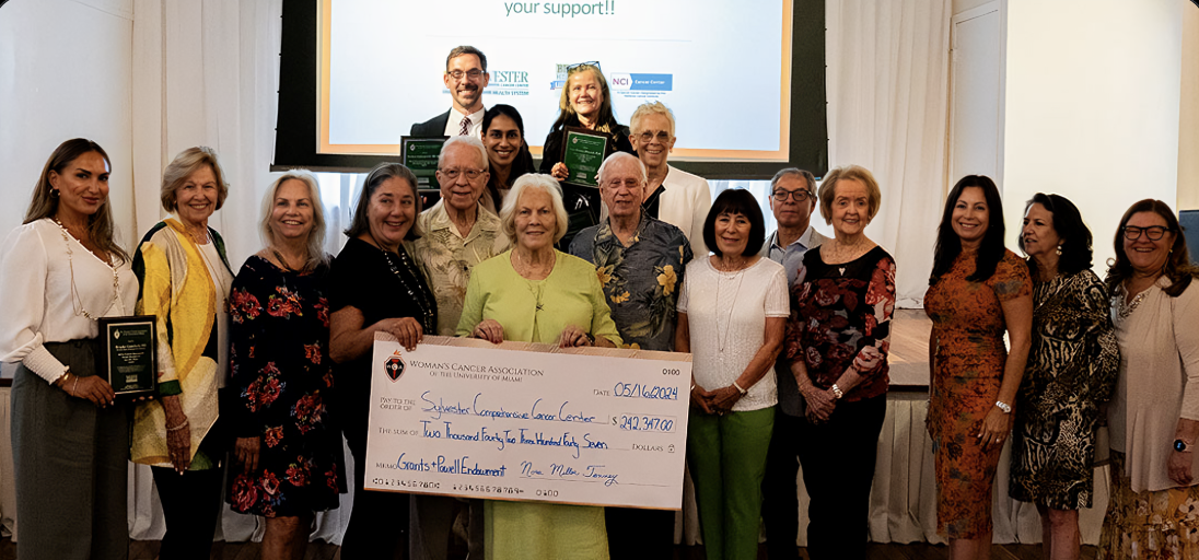 The Woman’s Cancer Association supports our research at Sylvester