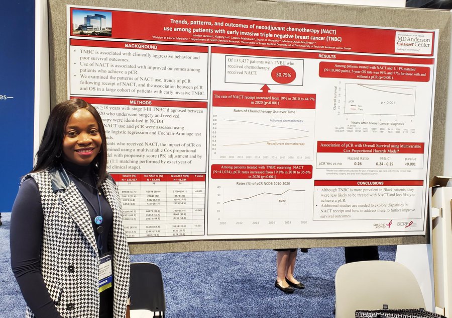 Inimfon Jackson: It was very exciting to share our findings at ASCO24