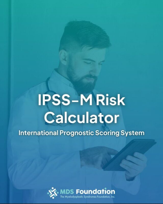 MDS prognosis calculator that combines genomic profiling with hematologic and cytogenetic parameters