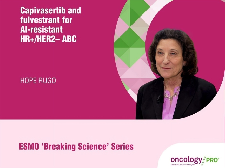 Breaking Science in Breast Cancer with Hope Rugo – ESMO