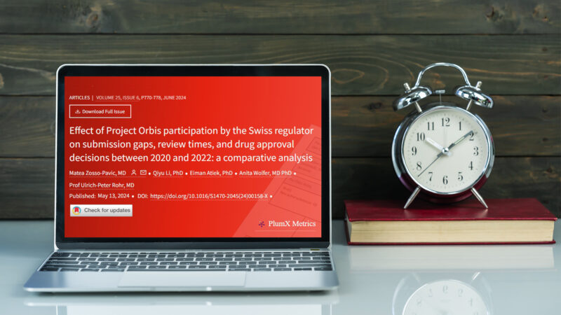 What happened when Swissmedic joined FDA Oncology Center’s Project Orbis